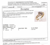 14CT YELLOW GOLD SCROLL FILGREE PATTERN DIAMOND DRESS RING VALUED @ $1199