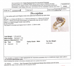 14CT YELLOW GOLD SCROLL FILGREE PATTERN DIAMOND DRESS RING VALUED @ $1199