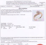 9ct YELLOW GOLD DIAMOND SET DRESS RING TDW 0.75cts VALUED $2,299