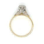 REDUCED! 18ct GOLD & PLATIUM DIAMOND DRESS RING TDW 0.10cts VALUED $1599