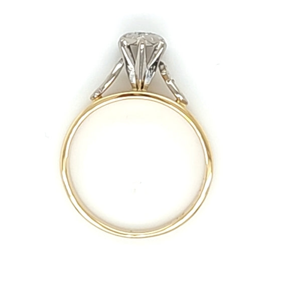 REDUCED! 18ct GOLD & PLATIUM DIAMOND DRESS RING TDW 0.10cts VALUED $1599