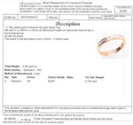 18CT YELLOW GOLD CHANNEL SET DIAMOND DRESS RING VALUED @ $3399