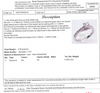 9CT WHITE GOLD FLOW UP STYLE DIAMOND DRESS RING VALUED @ $1799