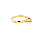 18CT YELLOW GOLD DIAMOND DRESS RING TDW: 0.550cts VALUED:$1399