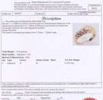 18ct YELLOW GOLD DIAMOND SET DRESS RING TDW 0.37cts VALUED $3,199