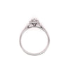 9ct WHITE GOLD AND DIAMOND CLUSTER RING TDW 0.40ct VAL $1799