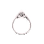 9ct WHITE GOLD AND DIAMOND CLUSTER RING TDW 0.40ct VAL $1799