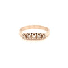 9ct YELLOW GOLD TOP-STYLE DIAMOND RING TDW 0.20ct VAL $1149