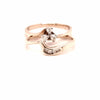 9ct YELLOW GOLD DIAMOND BRIDAL SET TDW: 0.165ct VAL: $1099