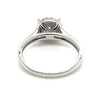 9ct WHITE GOLD DIAMOND CLUSTER DRESS RING