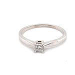 PLATINUM PINCHED SHOULDER DIAMOND DRESS RING VALUED @ $1599