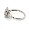 9CT WHITE GOLD FLOW UP STYLE DIAMOND DRESS RING VALUED @ $2499