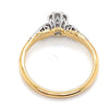 18CT YELLOW GOLD & PALLADIUM ANTIQUE STYLE DIAMOND DRESS RING VALUED @ $1999