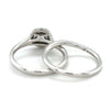 10ct WHITE GOLD DIAMOND BRIDAL SET TDW 0.60ct VALUED $2799