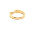 9CT YELLOW GOLD FITTED DIAMOND DRESS RING VALUED @ $1499