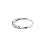 18CT WHITE GOLD CLAW SET DIAMOND DRESS RING VALUED @ $1299