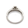 18CT WHITE GOLD FLOW UP STYLE DIAMOND DRESS RING VALUED @ $1599