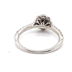 9CT WHITE GOLD FLOW UP STYLE DIAMOND DRESS RING VALUED @ $1499