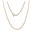 9CT YELLOW GOLD 60CM OVAL BELCHER LINK CHAIN