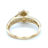 9ct YELLOW GOLD DIAMOND SET DRESS RING TDW 0.75cts VALUED $2,299