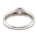 9CT WHITE GOLD DIAMOND DRESS RING