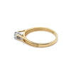 14CT & 9CT YELLOW GOLD SPLIT SHOULDER DIAMOND DRESS RING VALUED @ $899