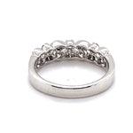 10CT WHITE GOLD DIAMOND DRESS RING VALUED @ $2699