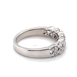 10CT WHITE GOLD DIAMOND DRESS RING VALUED @ $2699