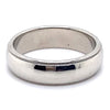 PLATINUM TIFFANY & CO MILGRAIN MENS BAND VALUED @ $4550