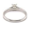 18CT WHITE GOLD POINTED SHOULDER DIAMOND DRESS RING VALUED @ $2899