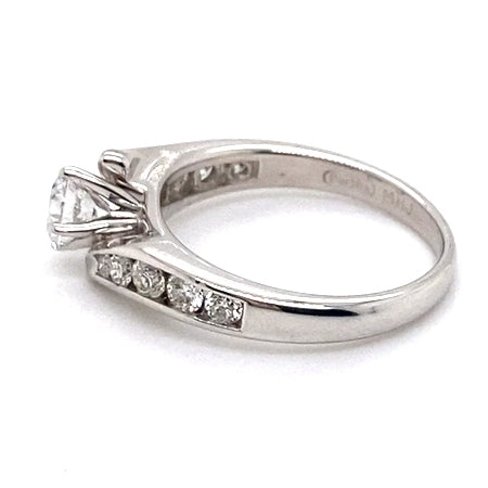 18CT WHITE GOLD WRAP AROUND STYLE DIAMOND DRESS RING VALUED @ $5799