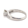 18CT WHITE GOLD FORMED UP STYLE DIAMOND DRESS RING VALUED @ $2999