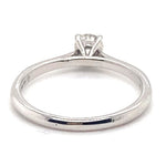 14CT WHITE GOLD POINTED SHOULDER FLOW UP STYLE DIAMOND DRESS RING VALUED @ $2499