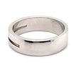 18CT WHITE GOLD MENS DIAMOND DRESS RING VALUED @ $4699