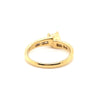 9CT YELLOW & WHITE GOLD THICKENED TOP DIAMOND DRESS RING VALUED @ $1899 (Copy)