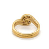 18CT YELLOW GOLD WRAP AROUND STYLE DIAMOND BRIDAL SET VALUED @ $2599