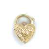 9ct YELLOW GOLD PADLOCK PENDANT