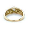 18ct YELLOW GOLD DIAMOND SET DRESS RING TDW 0.37cts VALUED $3,199