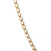 9CT YELLOW GOLD 56CM OPEN CURB LINK CHAIN