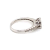 14CT WHITE GOLD THICKENED TOP DIAMOND DRESS RING VALUED @ $1799