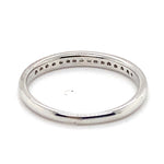 18CT WHITE GOLD CHANNEL SET DIAMOND DRESS RING VALUED @ $1599
