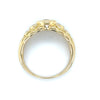 18ct YELLOW GOLD DIAMOND SET DRESS RING TDW 0.37cts VALUED $3,199