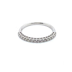 18CT WHITE GOLD CLAW SET DIAMOND DRESS RING VALUED @ $1299