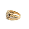 14ct YELLOW GOLD DIAMOND MEN'S RING TDW: 1.38CT VAL: $6499