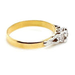 REDUCED! 18ct GOLD EUROPEAN DIAMOND SOLITAIRE RING VAL $1399