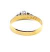 REDUCED! 18ct GOLD EUROPEAN DIAMOND SOLITAIRE RING VAL $1399