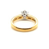 18ct YELLOW GOLD DIAMOND DRESS RING TDW: 0.66ct VAL: $5699