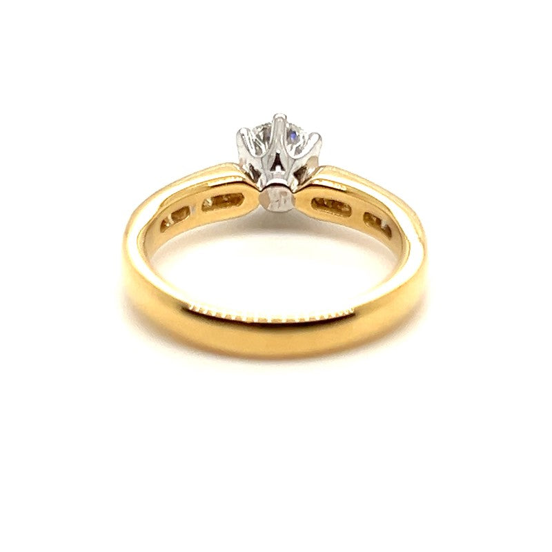 18ct YELLOW GOLD DIAMOND DRESS RING TDW: 0.66ct VAL: $5699