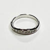 18ct WHITE GOLD DIAMOND CURVED BAND TDW 0.35ct VAL $2099