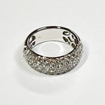 18ct WHITE GOLD DIAMOND DRESS RING TDW: 2.00ct Val: $6699